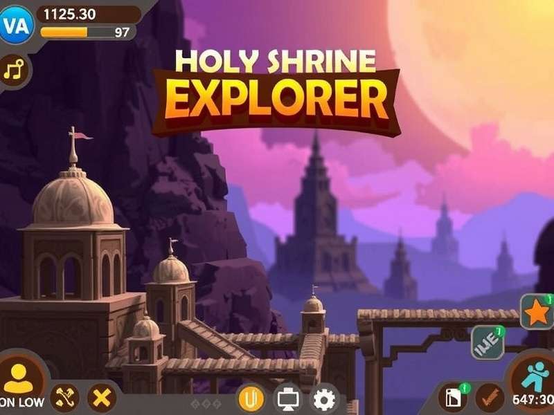 Holy Shrine Explorer Game Screenshot